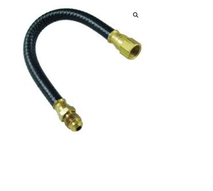 Fuel line to fuel pump flexi hose 18-9288 for Ford Early V8 1932 to 1948 and Ford Pick Up 1932 to 1947. 