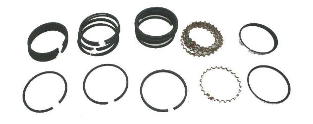 V8 Piston Rings (3 3/16" bore) (0.020 oversize) 29A-6149, 29A-6149-020, 29A-6149-20 - Belcher Engineering