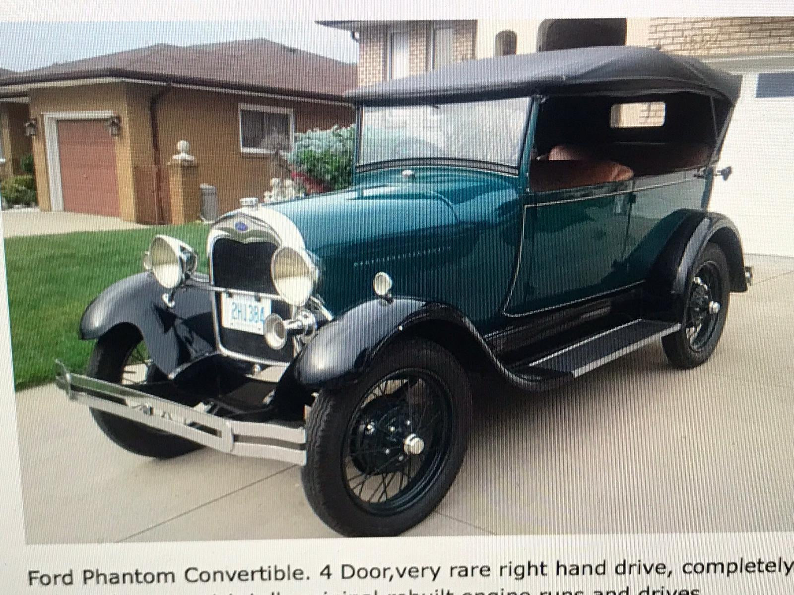 Ford Model A For Sale UK