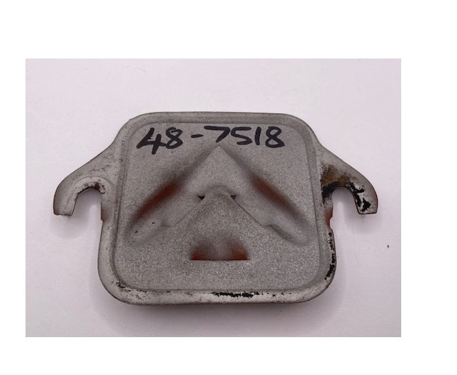 Clutch housing inspection cover 48-7518 (second hand) for Ford Early V8 1933 to 1948 and Ford Pick Up 1933 to 1947. 