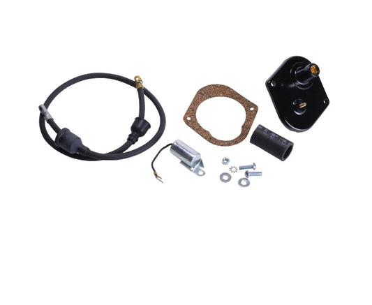 Ignition coil adaptor kit 78-12036-S, includes everything to convert the 1932 to 1941 old style coil to the newer B-12000-6V or B-12000-12V. 