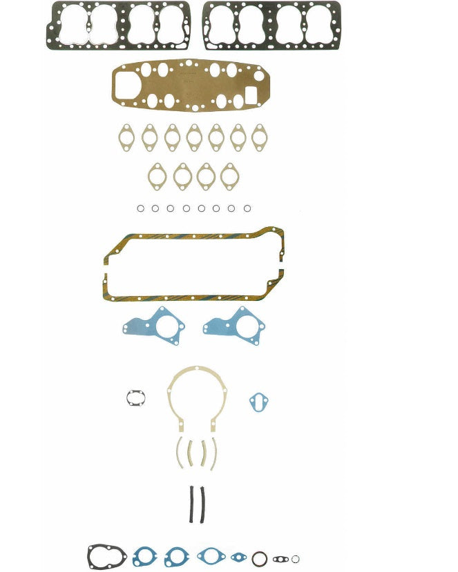 8BA Engine Gasket Set Ford 8BA-6008, 8BA-6008-ST, Ford F1, F2, F3