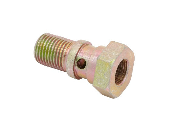Master cylinder outlet bolt 91A-2077 for Ford Early V8 1939 to 1948 and Ford Pick Up 1939 to 1947.