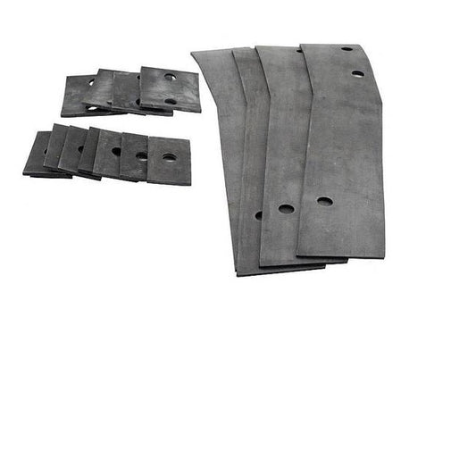 Body Block Rubber Pad Set A5000CS, A-5000-P - Belcher Engineering