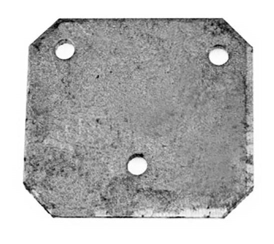 Rear Motor Mount Plate A5095A, A-5095-A - Belcher Engineering