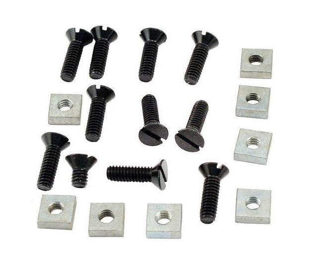Ford Model A Pick Up Hinge to Post Bolt Set A80302PMB, A-80302-PMB - Belcher Engineering