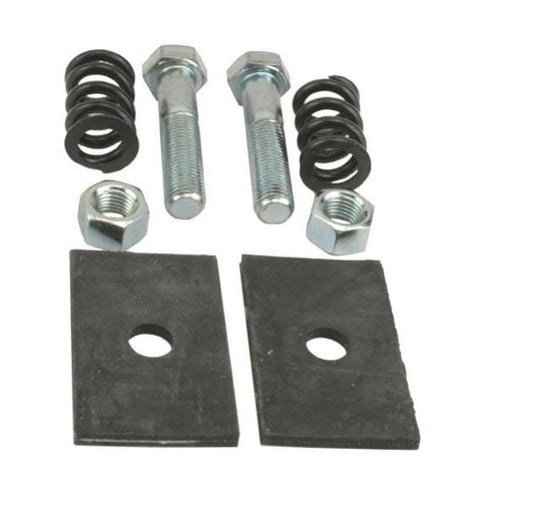 Radiator mount kit A8130S, A-8130-S for Ford Model A 1928 to 1931, Ford Model B 1932 to 1934, Ford Early V8 1932 to 1948, Ford Pick Up 1932 to 1947 and Mercury 1939 to 1948. 