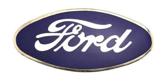 Ford Radiator emblem for the Ford Model A 1928 to 1930 A8212A, A-8212-A.