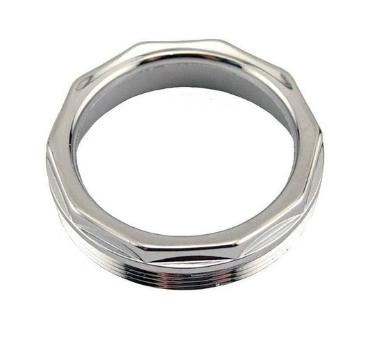 Gas gauge outer nut A-9330, A9330 for Ford Model A 1928 to 1931. Chrome. 