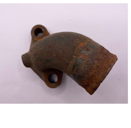 Water inlet connection for Passenger Ford Model A 1928 to 1931 and Passenger Ford Model B 1932.  Fits commercial and truck 1928 to 1934. 4 cylinder vehicles. B-8275-B, B8275-B 