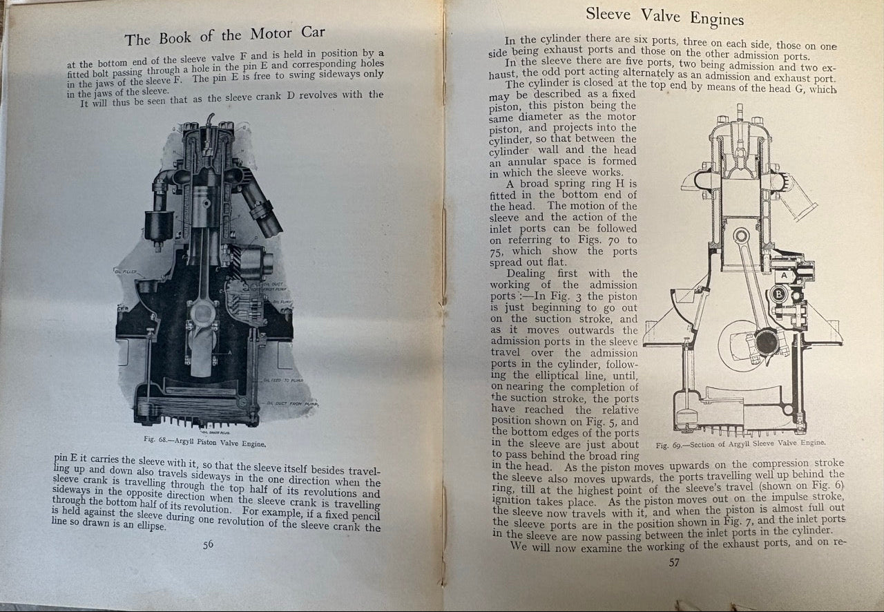 Book Titled: The Book of the Motorcar Rankin Kennedy CE 3 Volumes
