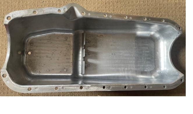 Finned Aluminum Oil Pan SBC 1958-1979 R8442