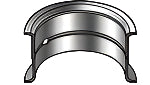 Rear main bearing shell Flathead V8 68-6331-W