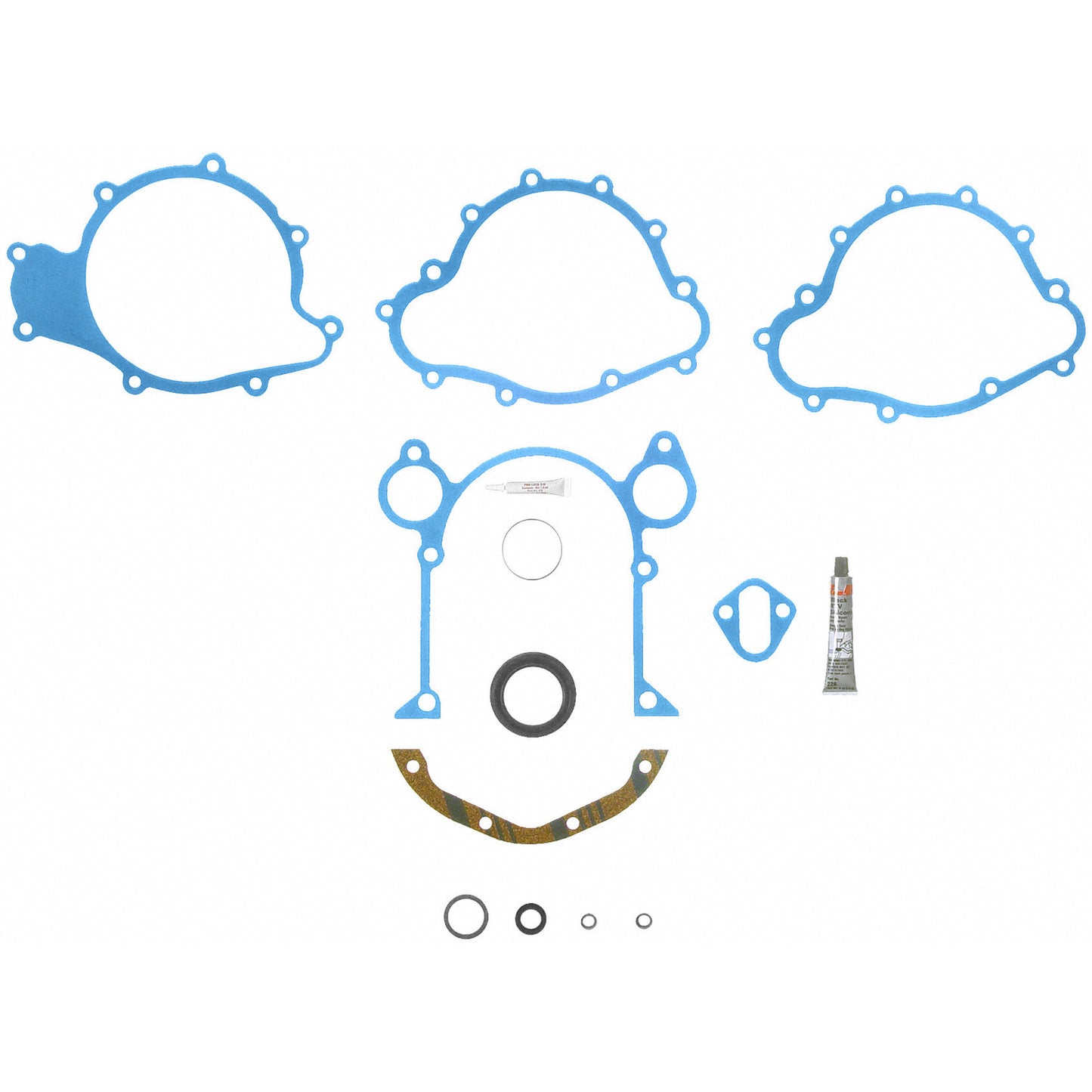 Timing Cover Gasket Set Pontiac 63-81 301 326 350 400 455 Firebird 67-81 TCS45166