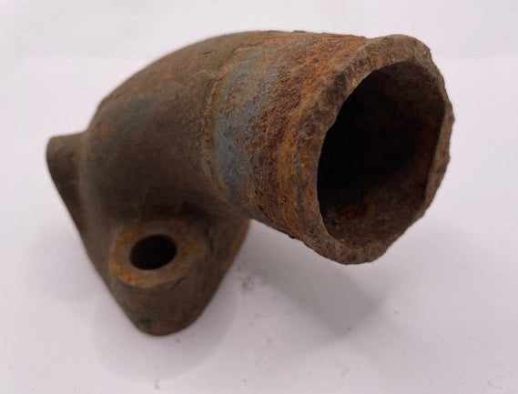 Water inlet connection for Passenger Ford Model A 1928 to 1931 and Passenger Ford Model B 1932. Fits commercial and truck 1928 to 1934. 4 cylinder vehicles. B-8275-B, B8275-B