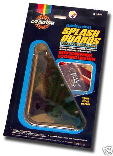 Stainless Steel Splash Guard Mud Flap-Universal fit - Belcher Engineering