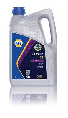 NAPA Classic 30 Mineral Motor Oil N3515L 5 Litres
