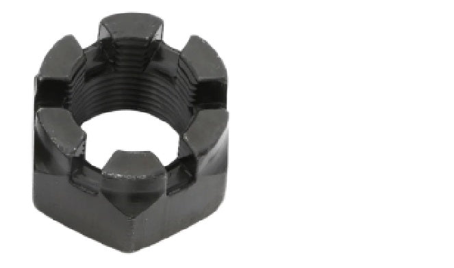 Black oxide castle nuts in 9/16-18.
Fits Ford Model T 1909 to 1927, Ford Model A 1928 to 1931, Ford Model B 1932 to 1934, Ford Early V8 1932 to 1948, Ford Pick Up 1932 to 1947, Mercury, Allard and Ford V8 Pilot 1948 to 1952. 