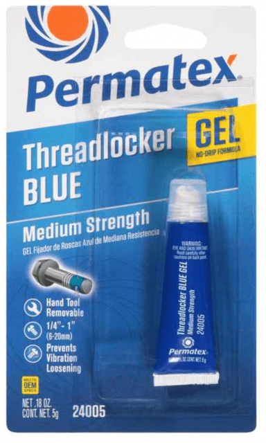 Threadlocker Medium Strength Blue Gel (Permatex 24005) - Belcher Engineering