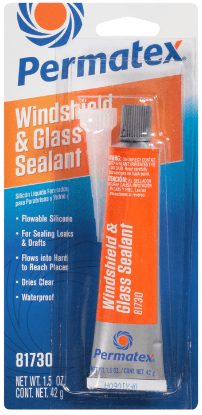 Windscreen/Windshield & Glass Sealant (Permatex 81730) - Belcher Engineering