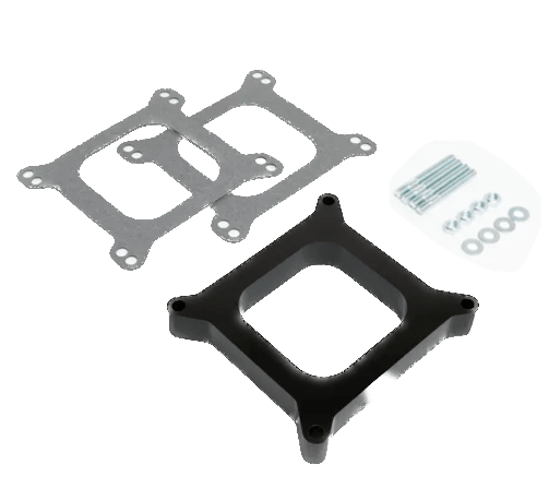 1" Phenolic Thermal Insulating Carb Spacer Kit - Open (Holley Edelbrock) RPC R9136 - Belcher Engineering