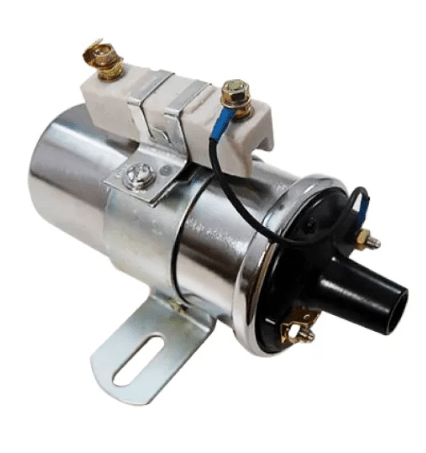 12 Volt - 60KV Coil With Bracket And 1.6 Ohm Resistor RPC R9203 - Belcher Engineering