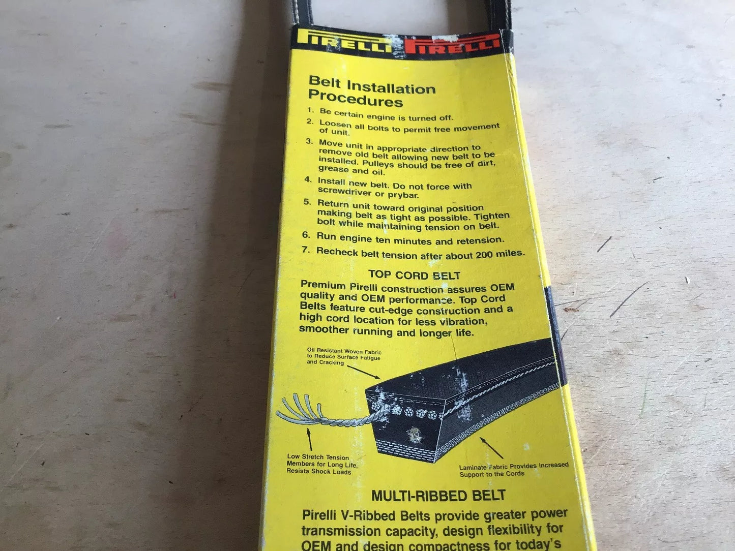 Pirelli Fan Belt/V Belt - 5415