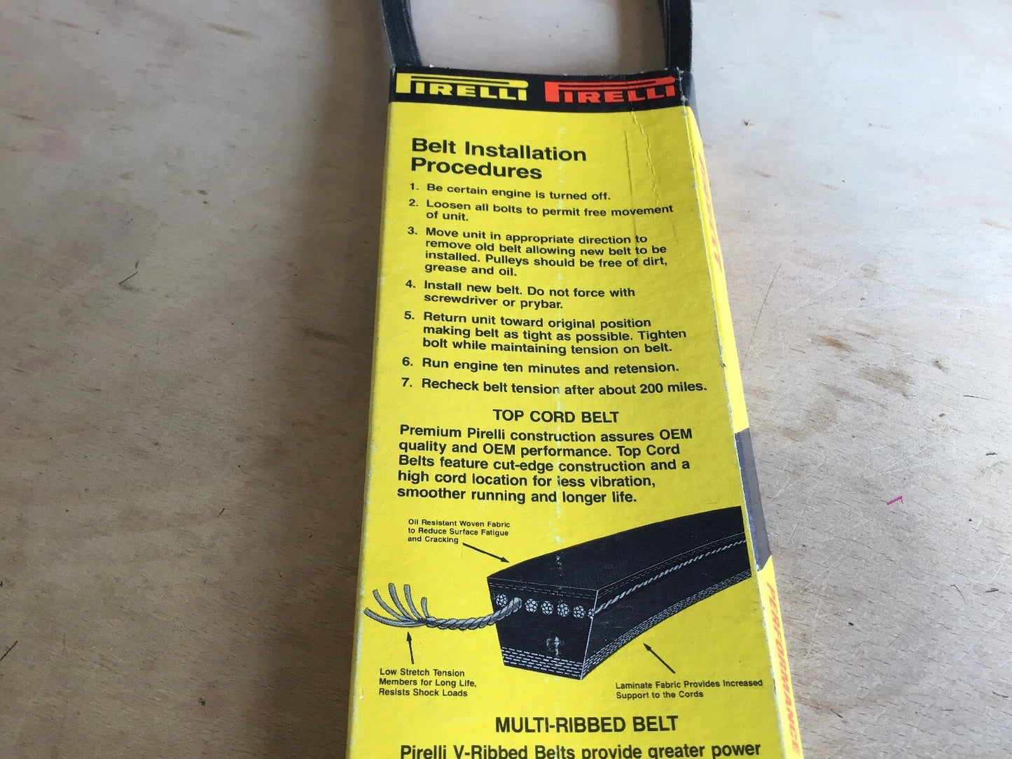 Pirelli Fan Belt/V Belt - 5400