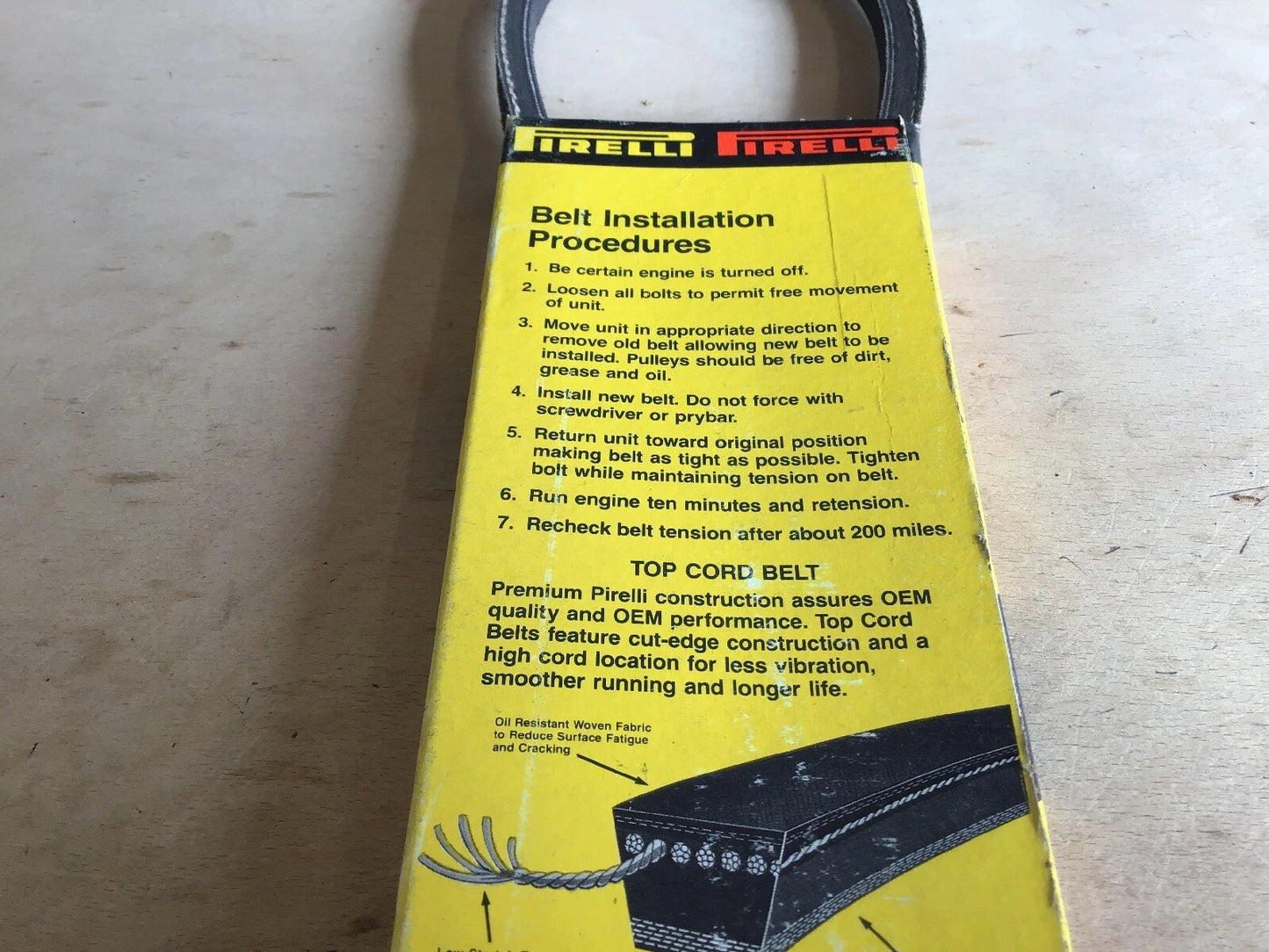 Pirelli Fan Belt/V Belt - 5412