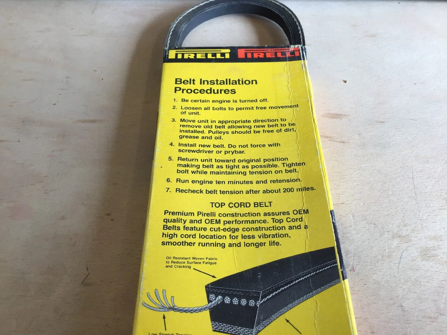 Pirelli Fan Belt/V Belt - 5345