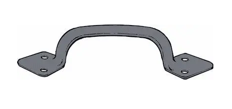 Hood (Bonnet) Handles Ford Model A 28-31 A16754 A-16609