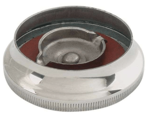Radiator Cap Stainless Steel - Twist Type - Vented Style - Belcher Engineering