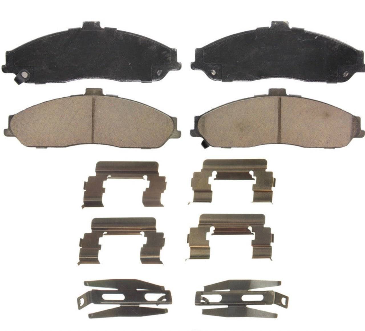Disc Brake Pads Corvette 1997-2013, Cadillac XLR 04-09 (Front)-ZX731