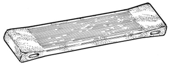 Door check strap for Ford Model A 1928 to 1931 and Ford Early V8 1932 to 1948 (Station Wagon)