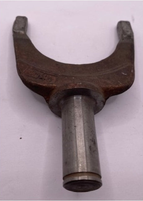 Low and reverse shifter fork 01A-7231 for Ford Early V8 1940 to 1948, and Commercial 1940 to 1947 with 3 speed transmission.&nbsp;