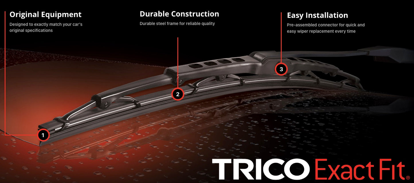 Wiper Blade Chevrolet C10 C20 67-72, Corvette 63-67, K10 K20 67-72, GMC C15/C1500 151 15-1