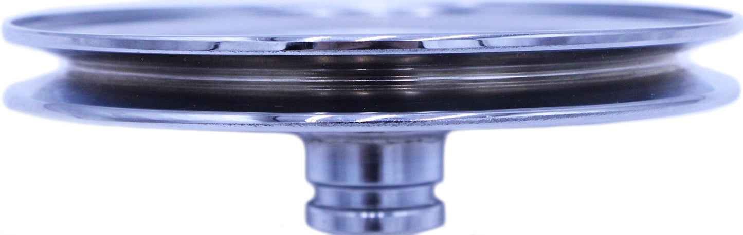 Power Steering Pulley SBC Chevrolet 1975-2014 Chrome 156