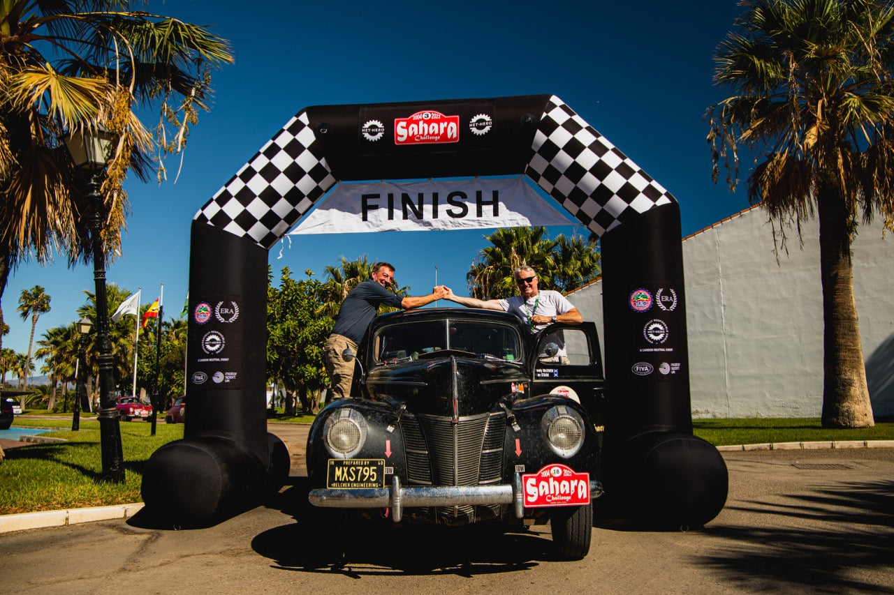 1940 Ford Fordor Sahara Challenge, Rally Prepared.  Flathead V8 Adventure