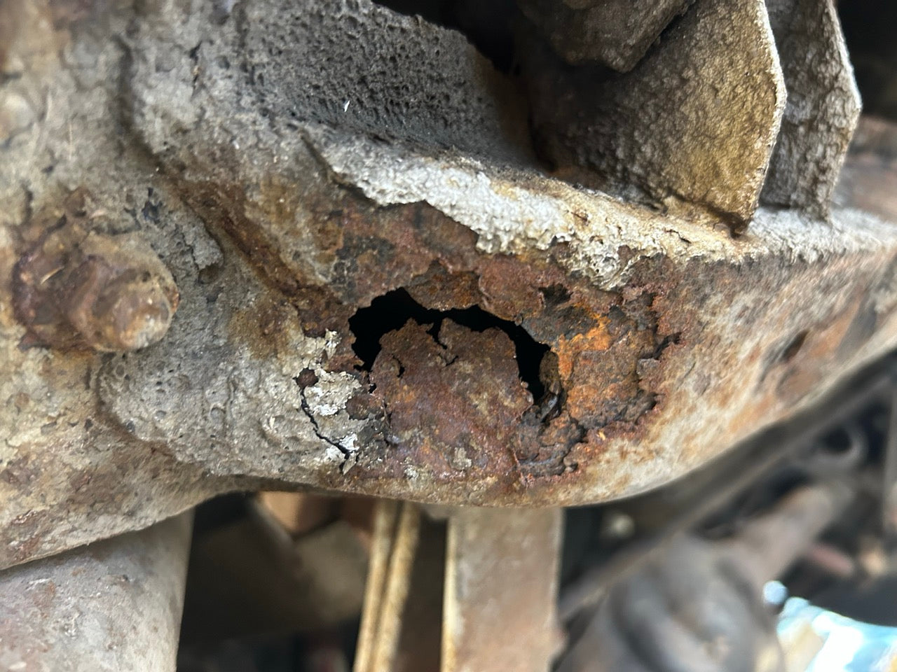 1961 Corvette Chassis Corrosion
