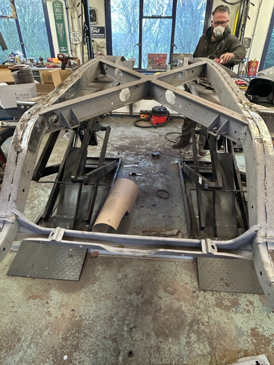 1961 Corvette Chassis Repair