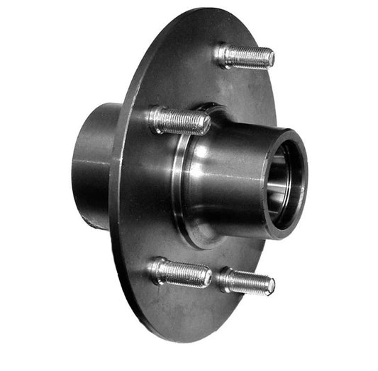 Front wheel hub 21A-1105, 51A-1105-A, 01A-1104  (5 x 5 1/2" bolt pattern) for Ford Early V8 1940 to 1948, Mercury 1940 to 1948  and Ford Pick Up 1940 to 1947. 