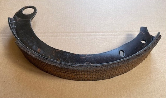 Re-lined Ford Early V8 brake shoes 1939 to 1945, a complete axle set (i.e 4 shoes), 01A-2001-S