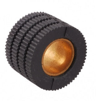 Upper steering shaft bushing for Ford Early V8 1932 to 1948, Ford Pick Up 1942 to 1956, Mercury 1939 to 1948, Ford and Mercury Full Size 1949 to 1951. 51A-3517-A. 