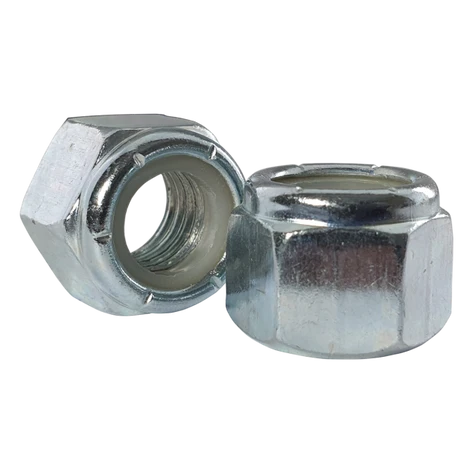 5/16” UNF Nyloc Nut Bright Zinc Plated