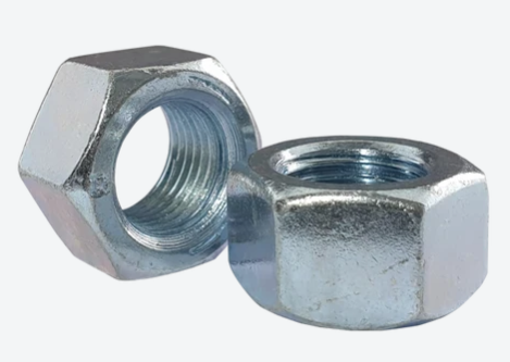 5/8" UNF Full Nut Bright Zinc Plated