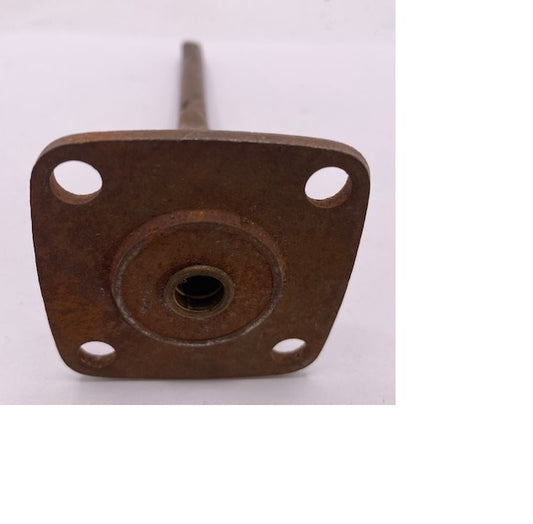 Steering gear oil retainer tube and plate assembly 78-3597-B for Ford Early V8 1937 to 1939 and Ford Pick Up 1937 to 1939. 