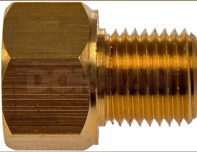 Brake Line Adaptor 3/6 in Tube F Inv. Flare x 5/16 in Tube M Inv. Flare 785-445