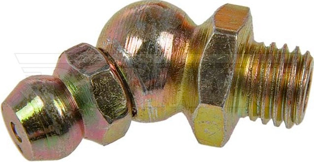 Grease Fitting 1/4-28, 45º Short 53690 852-703