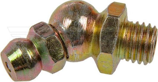 Grease Fitting 1/4-28, 45º Short 53690 852-703