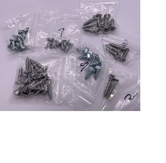 Interior Trim Screw Sets 8HK100F, Ford F-100, F-250, F-350  1964 to 1966